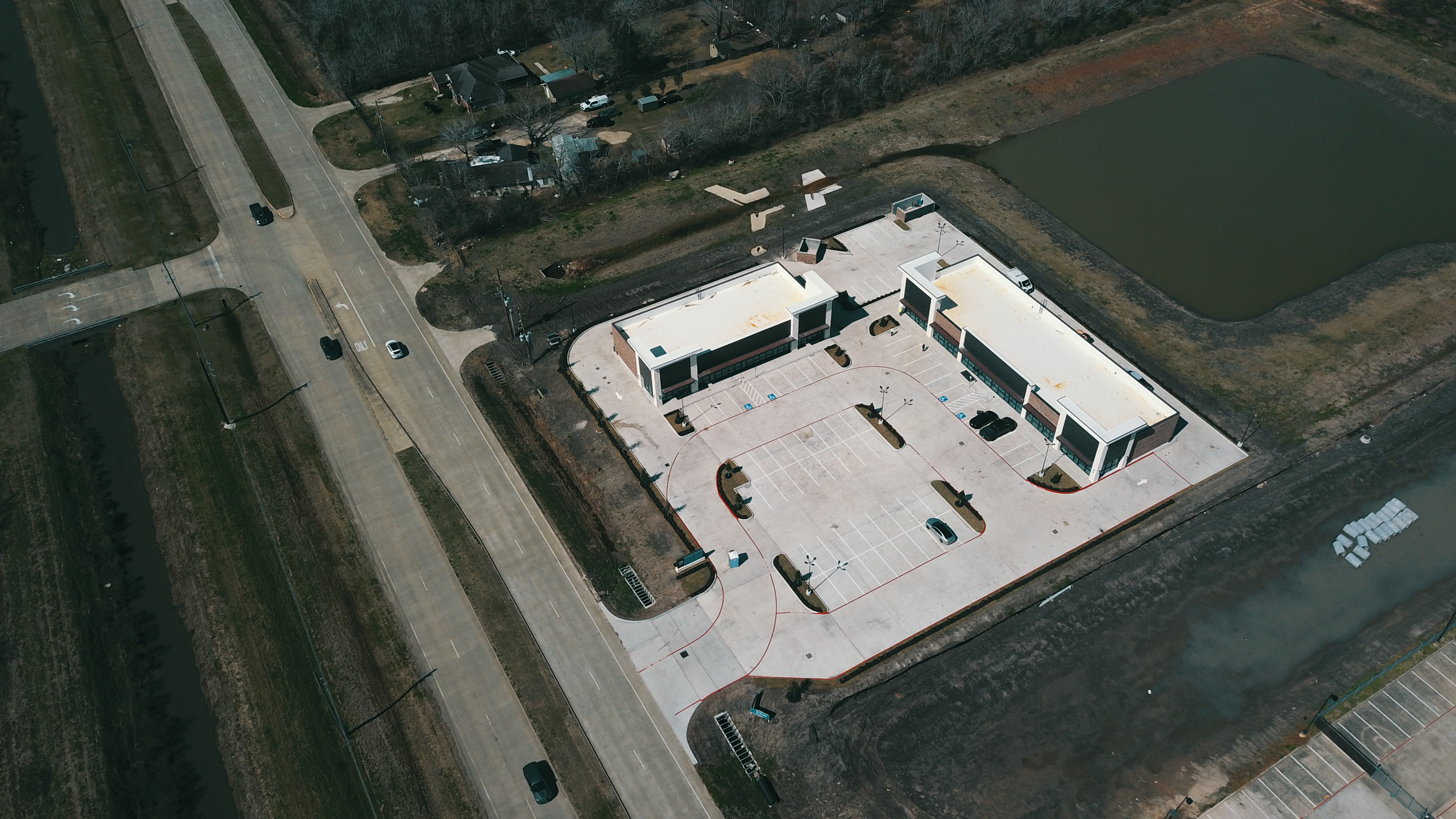 Pomona Shopping Center in Manvel, Texas