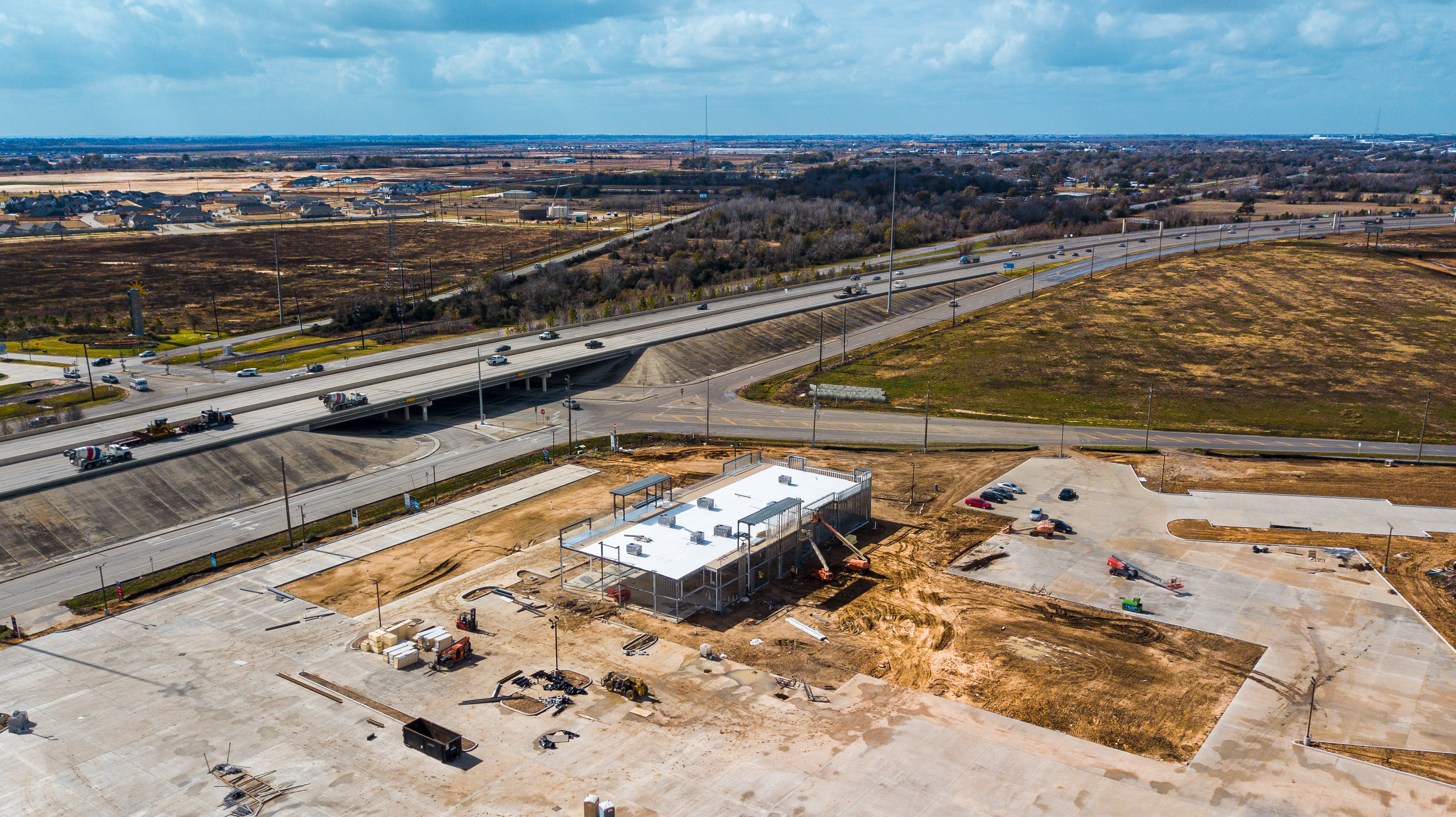 Highway 290 Truck Stop in Hockley, Texas