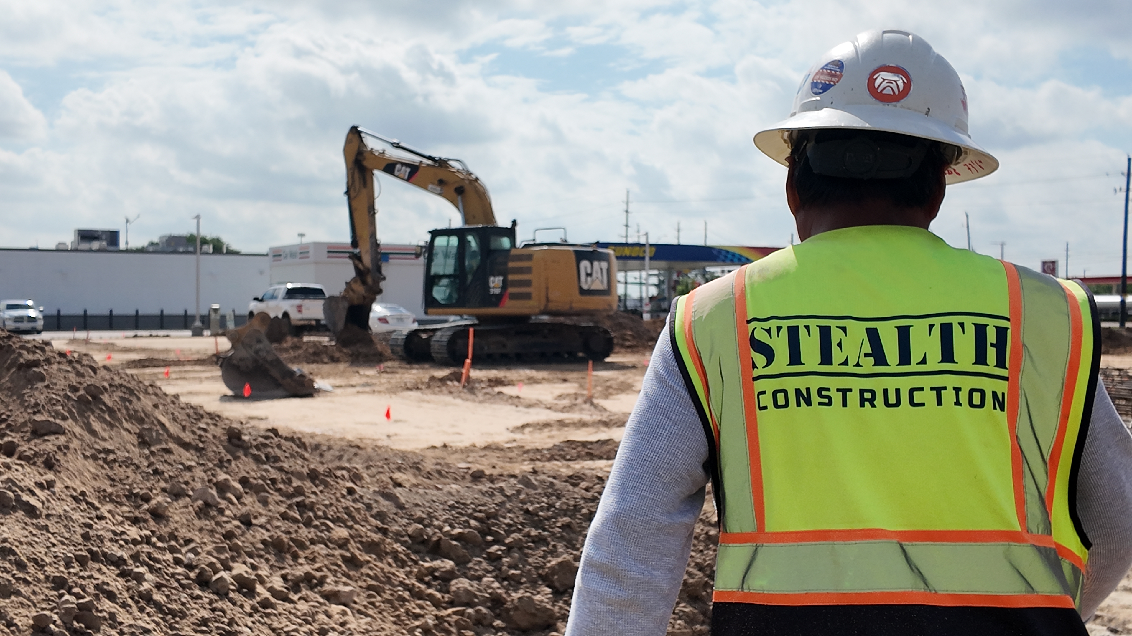 Site Work & Utilities — Stealth Construction, Houston TX